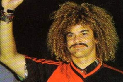 Valderrama con la camiseta de Newell´s. Un pase que no se concretó.