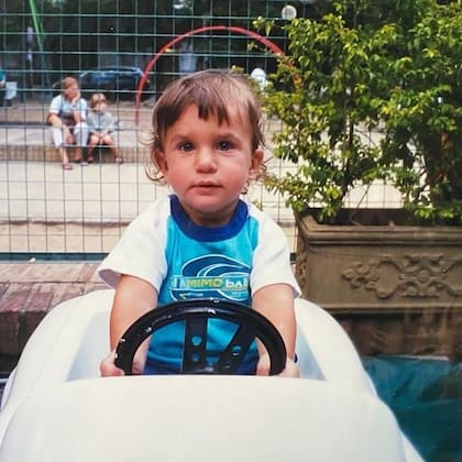 Valen Yan comenzó su carrera como piloto desde muy pequeño