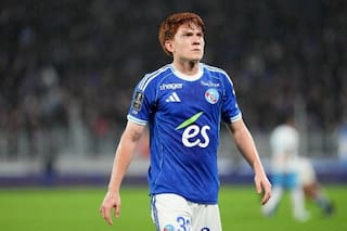 Barco estalló contra sus compañeros de Racing de Estrasburgo en una entrevista de la transmisión oficial