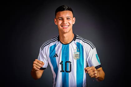 Valentín Carboni, una de las joyas con la que la selección renueva su plantel de cara al futuro