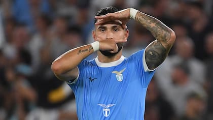 Valentín Castellanos, delantero argentino de Lazio