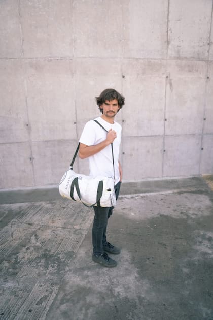 Valentin Digiacomo, estudiante de agronomía y socio de Santiago