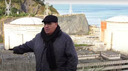 Valentín Elórtegui aboga por la recuperación como patrimonio cultural de la zona en la que se crio y donde se instaló la central