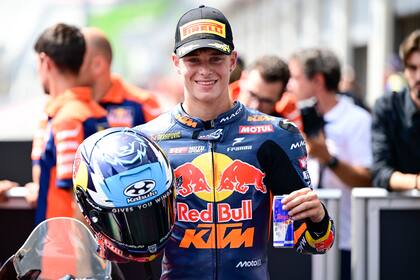 Valentín Perrone hizo la pole en el Moto3 para el Gran Premio de Austria que se correrá este domingo en Spielberg, Austria
