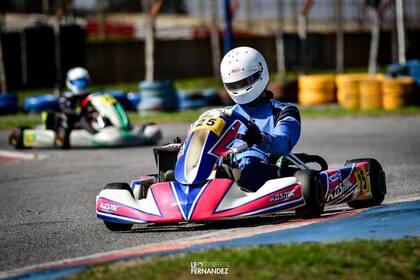 Valentín se desempeña como corredor de karting (Foto: Instagram @valenyan_)