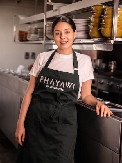 Valentina Arteaga, del restaurante Phayawi, Bolivia, una de las protagonistas del ciclo Calesita, esta semana en Palermo, junto a una selección de grandes chefs de Latinoamérica