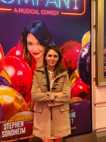 Valentina Berger es una de las productoras de la nueva versión de Company, de Sondheim y Furth