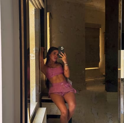 Valentina Cervantes aprovechó las vacaciones para seguir entrenándose