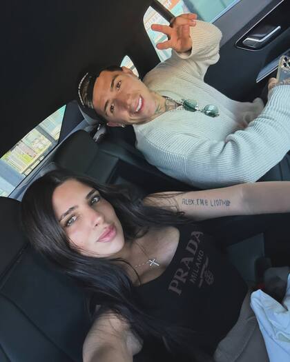 Valentina Cervantes y Enzo Fernández se separaron en octubre pero en febrero se reconciliaron (Foto: Instagram @valucervantes)