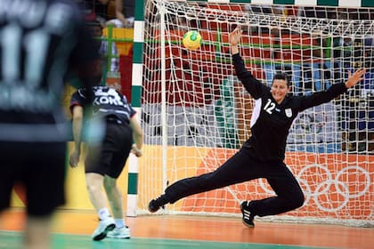 Valentina Kogan fue arquera del equipo femenino de Handball en los Juegos Olímpicos de Río de Janeiro 2016