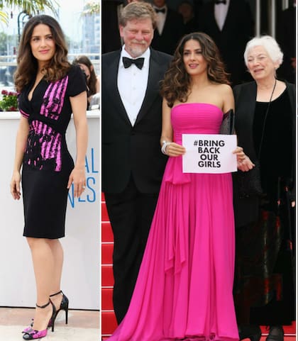 Valentina, la hija de Salma Hayek y Francois-Henri Pinault, también fue una estrella en Cannes