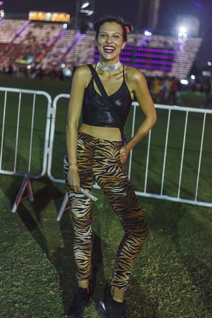 Valentina Salezzi, muy canchera