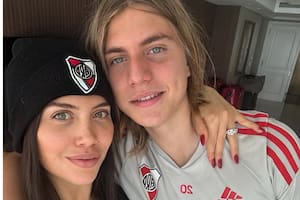 Valentino López, el hijo mayor de Wanda Nara, sufrió una lesión (Foto: Instagram @wanda_nara)