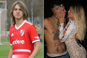 Valentino López y el gesto que no pasó desapercibido (Foto: Instagram/@officialvalentino.lopez y @wanda_nara)