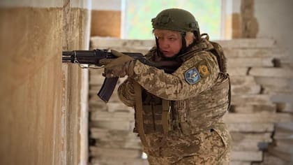 Valentyna, de 51 años, ingresó a la unidad este verano