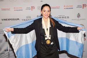 Quién es la argentina ganadora que compite para el podio mundial en 2023