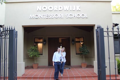 Valeria, junto a su marido, apostaron a desarrollar la educación Montessori en Argentina.