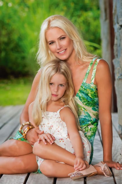 Valeria Mazza disfrutó de su verano en Finca Valeria, junto a sus hijos y su marido, Alejandro Gravier