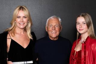 El dolor de Valeria Mazza por la muerte de Giorgio Armani