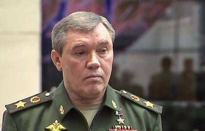 Valery Gerasimov, el jefe del Estado Mayor de las fuerzas rusas.