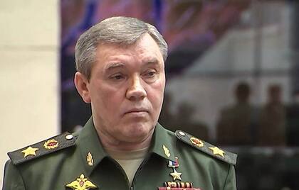 Valery Guerasimov , el jefe del Estado Mayor de las fuerzas rusas.