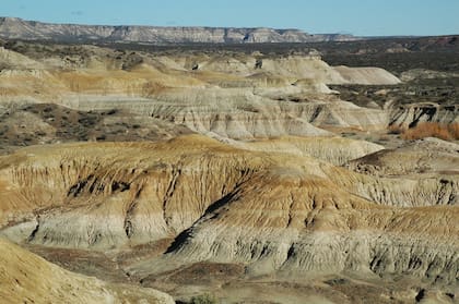 Valle de la Luna Amarillo, Río Negro