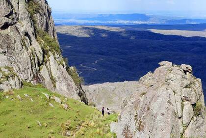 El valle visto desde la altura