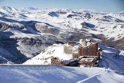 Valle Nevado, el gran centro de esquí chileno, muy cerca de Santiago