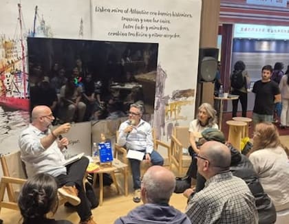 Valter Hugo Mãe en la Feria del Libro