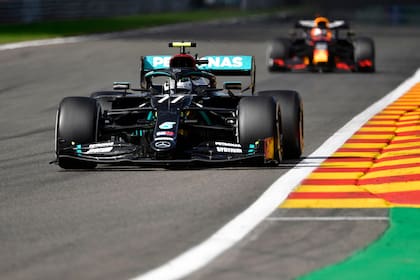 Valtteri Bottas no logró incomodar a Lewis Hamilton en el Gran Premio de Bélgica; con el segundo puesto, el finlandés suma 107 puntos y marcha tercero en el campeonato de Pilotos, a 50 unidades del británico y a tres de Max Verstappen