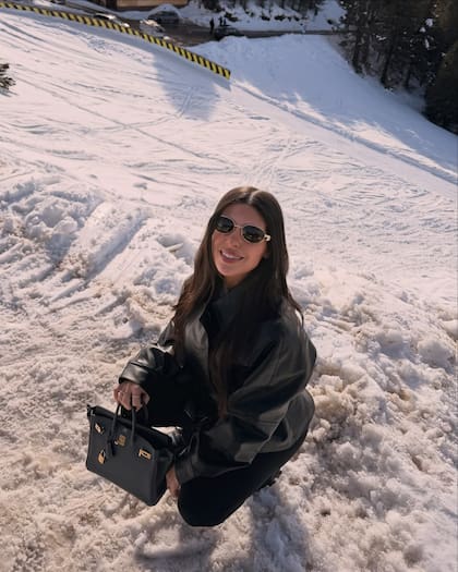 Valu Cervantes fue la encargada de mostrar los detalles de las vacaciones con Enzo Fernández