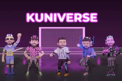 "Vamo' a jugar". El Kun Agüero, ex goleador y actual meme de la cultura gamer, lanzó esta semana la plataforma Kuniverse de torneos de fútbol en la web3
