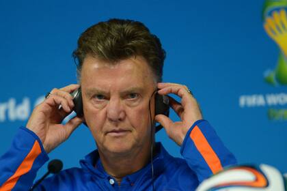 Van Gaal, el entrenador de Holanda