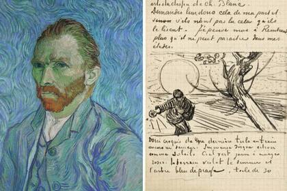 Van Gogh expuso en sus esquelas a Theo visiones estéticas y existenciales.