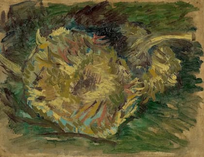 Van Gogh pintó 11 lienzos centrados en los girasoles, experimentando con diferentes combinaciones de colores