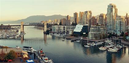 El puerto de Vancouver, en Canadá