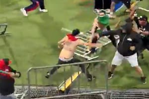 Habían permitido visitantes en un “gesto de paz” y hubo 59 heridos en el clásico de Medellín en una final