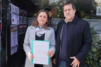 Vanesa Siley y Mariano Recalde, con la denuncia contra Arroyo Salgado