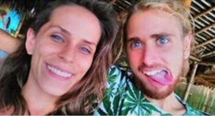 Vanesa y su novio, Francisco