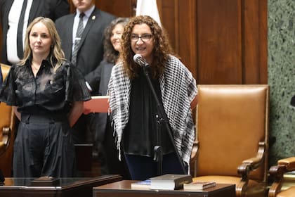 Vanina Biasi, Frente de Izquierda (FIT), juró por el pueblo palestino