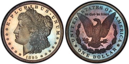 Varias emisiones del dólar Morgan destacaron en el mercado de subasta debido a su escasa producción y características que las hacen únicas