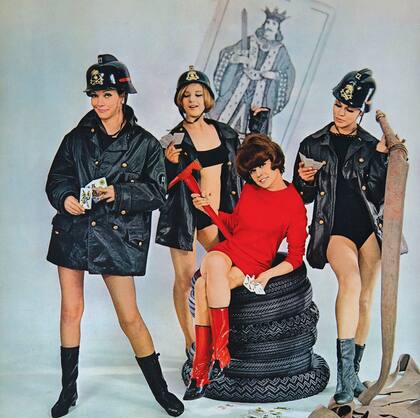 Varias figuras fueron convocadas por la agencia Cícero Publicidad para las producciones de la empresa que en 1969 produjo 852 mil unidades de neumáticos radiales