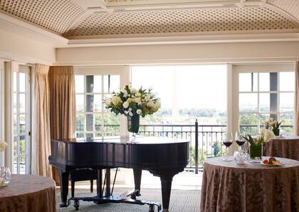 Varias habitaciones tienen vista a la Casa Blanca y a la plaza de Laffayette