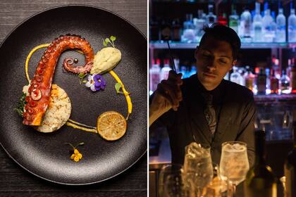 Varias noches de la semana, la exquisita comida y los ricos tragos se amenizan con buena música.