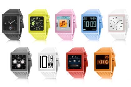 Varias opciones de HEX para el iPod Nano