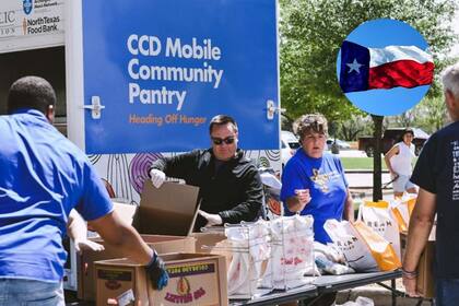 Varias organizaciones ofrecen alimentos gratis en Texas