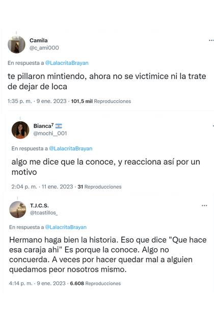 Varias personas apoyaron la reacción de la novia