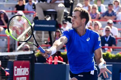 Vasek Pospisil, en acción.