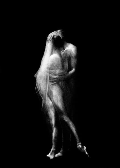 Vassiliev y Maximova retratados por Aldo Sessa en el Teatro Colón, en 1987