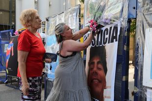 Vecinas de Dolores comparten el pedido de justicia de los padres de Fernando Báez Sosa